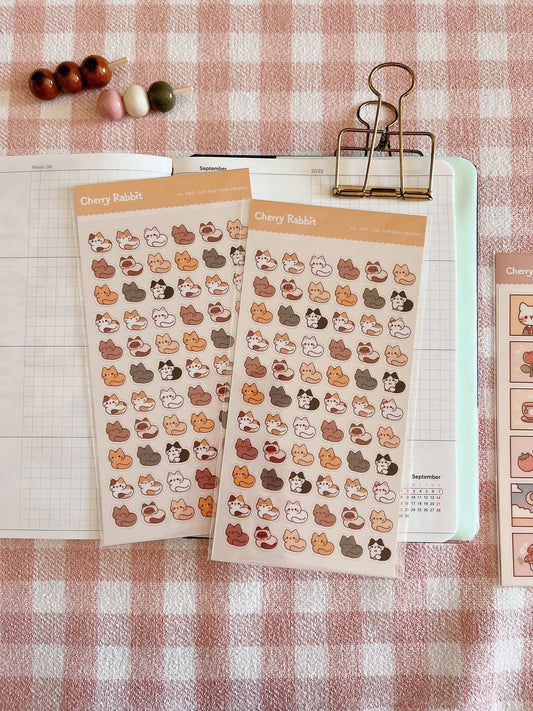 Cat Loaf (Mini-Version): Sticker Sheet