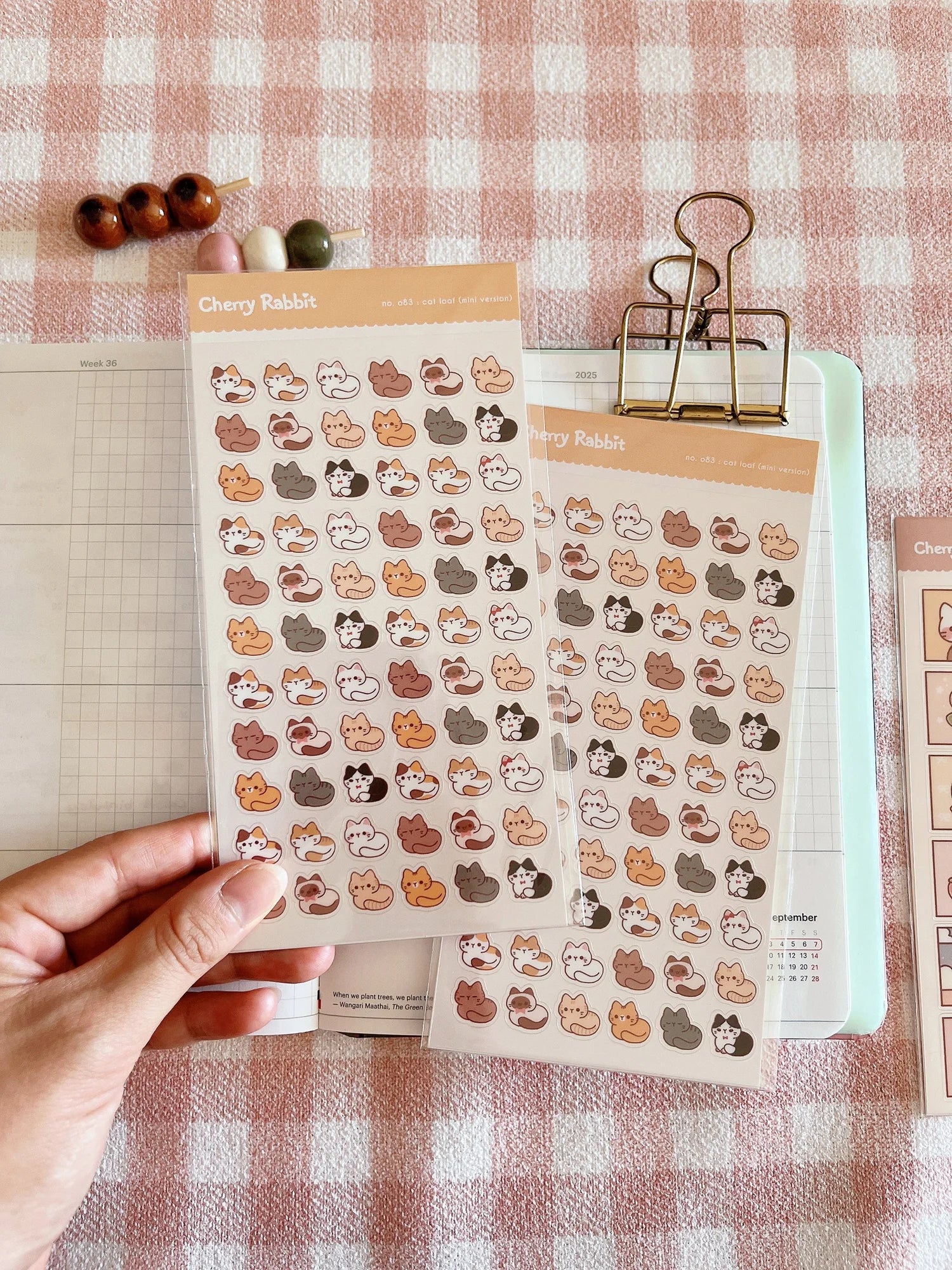 Cat Loaf (Mini-Version): Sticker Sheet
