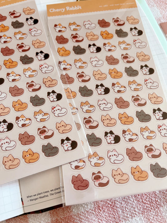 Cat Loaf (Mini-Version): Sticker Sheet