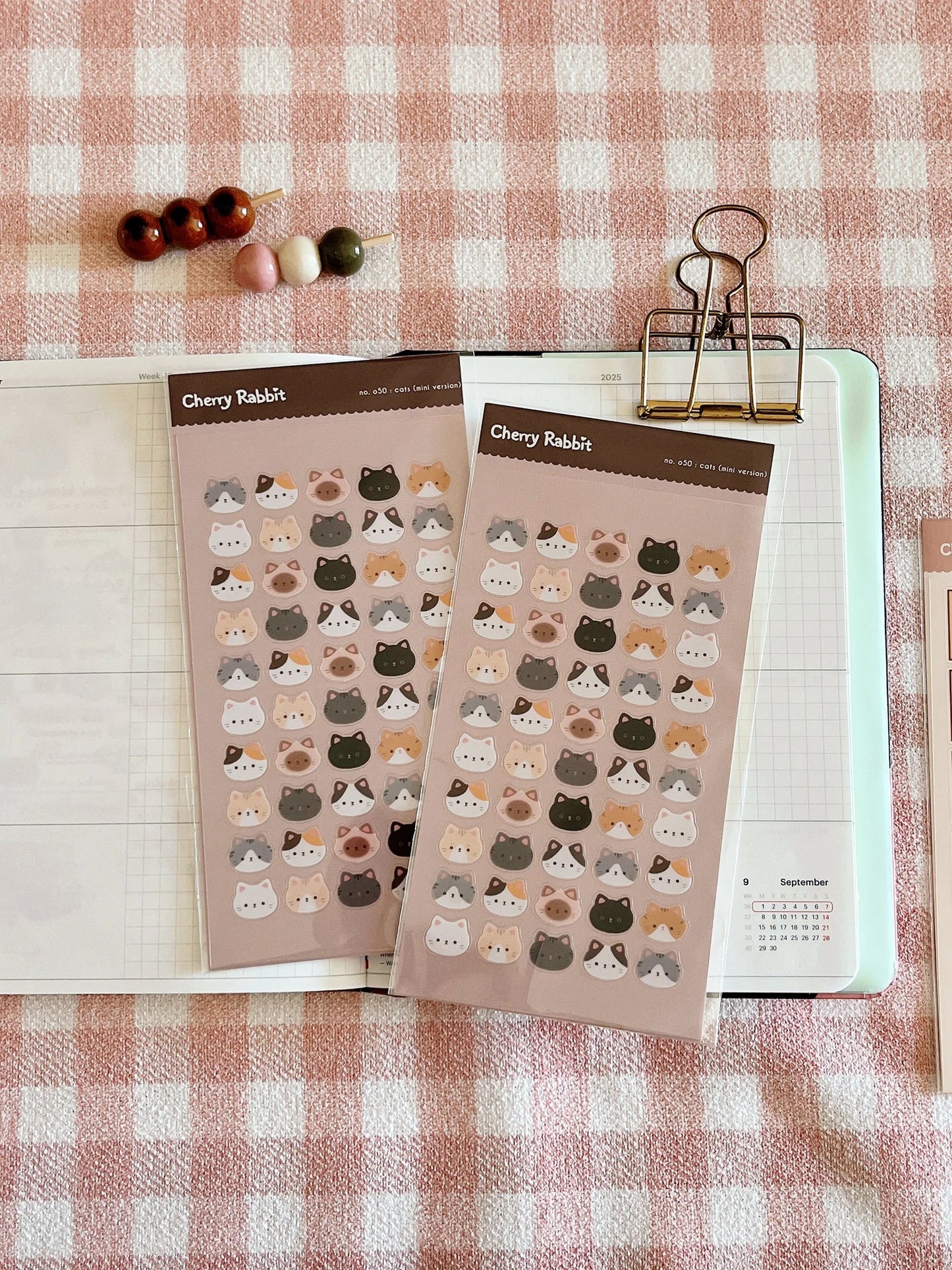 Cats (Mini-Version): Sticker Sheet