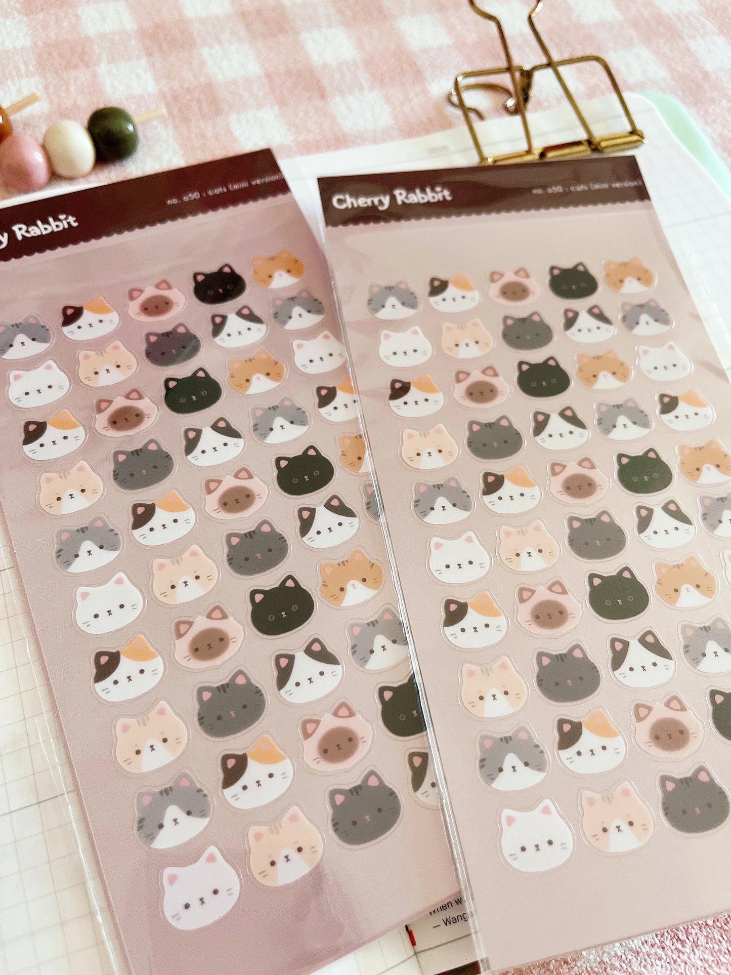 Cats (Mini-Version): Sticker Sheet