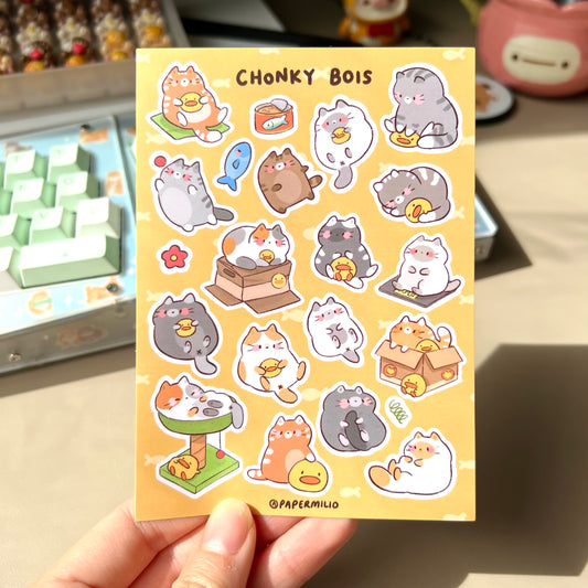 Chonky Bois Sticker Sheet