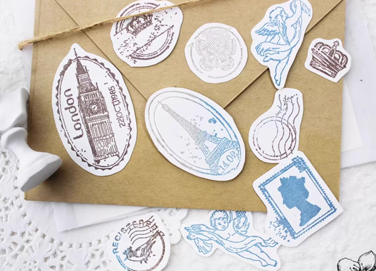 City And Angel Clear Stamp
