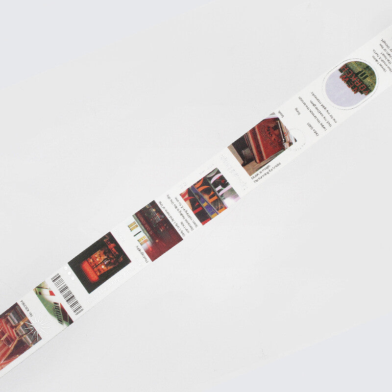 City Colour Silver Foil-stamped Washi Tape  - Red