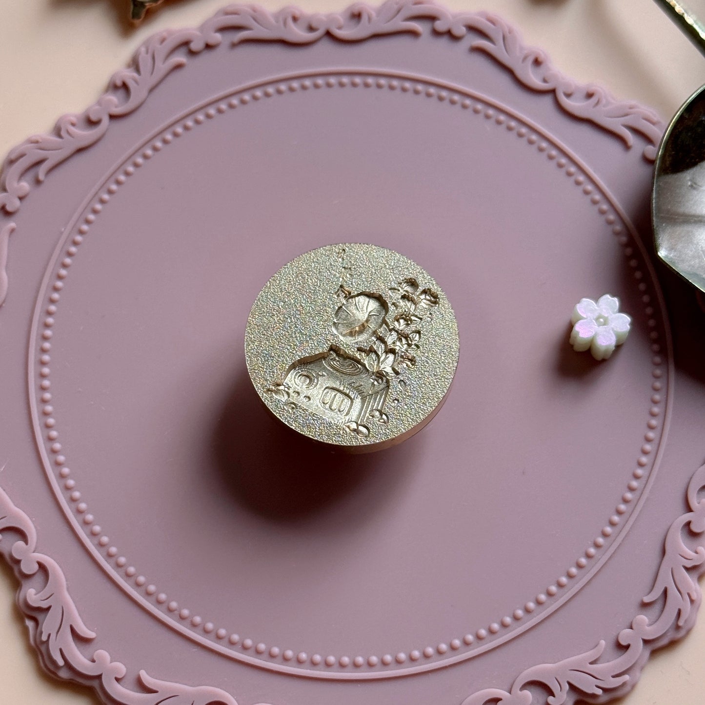 Classical Gramophone Wax Seal Stamp