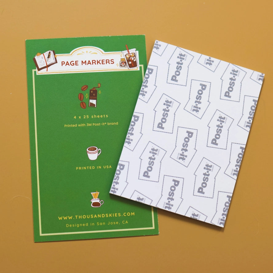 Coffee Break - Page Markers