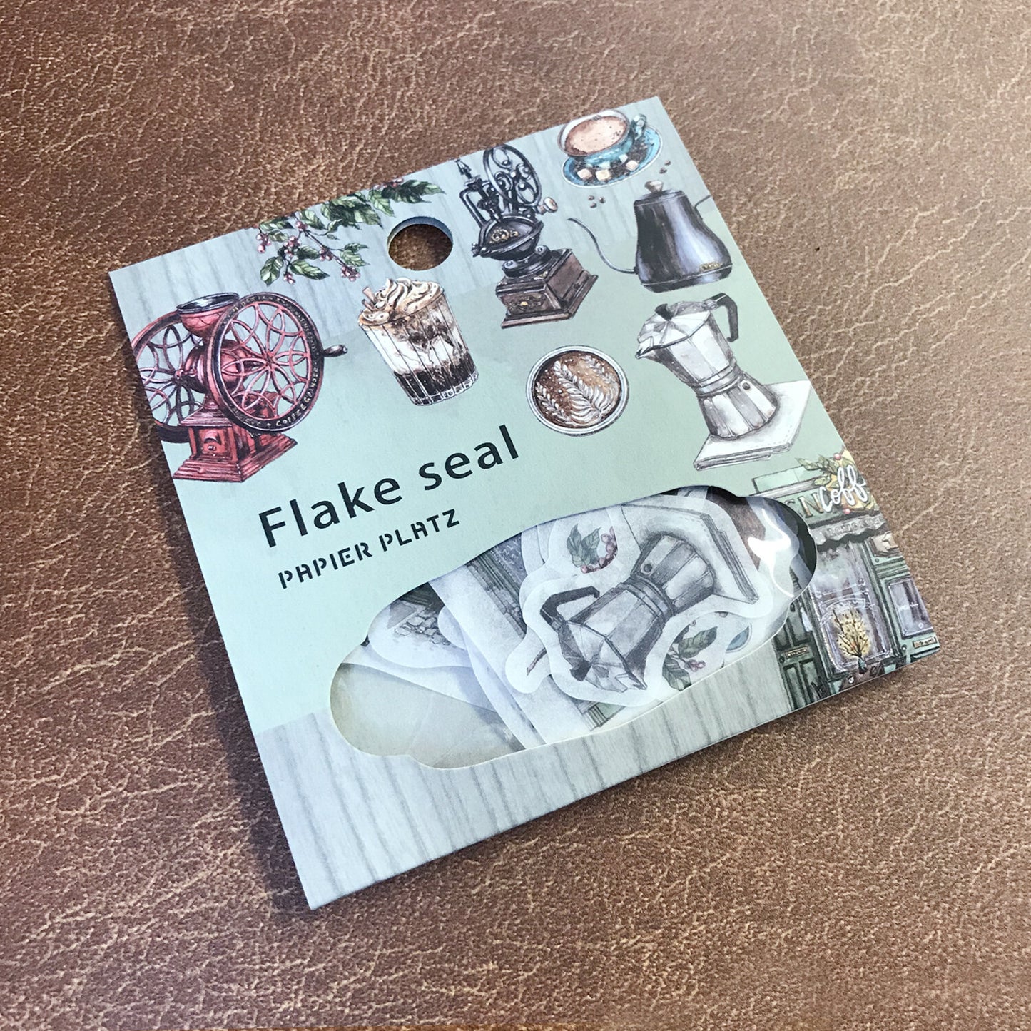 Coffee Shop Flake Seal - LCN x Papier Platz
