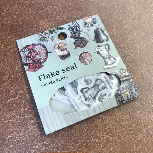 Coffee Shop Flake Seal - LCN x Papier Platz