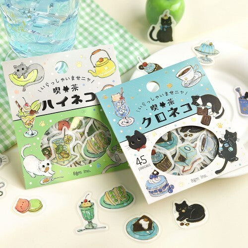 Welcome Meow! Cafe Flake Seal - Haineko