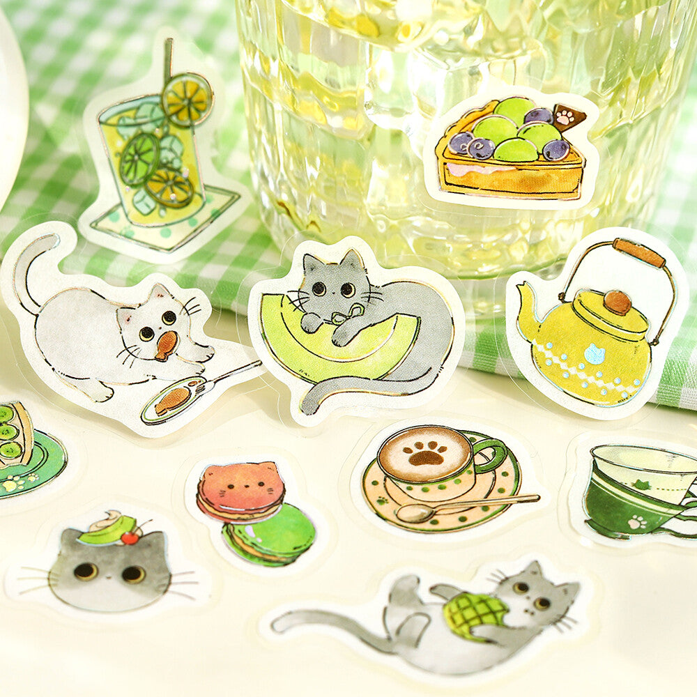 Welcome Meow! Cafe Flake Seal - Haineko