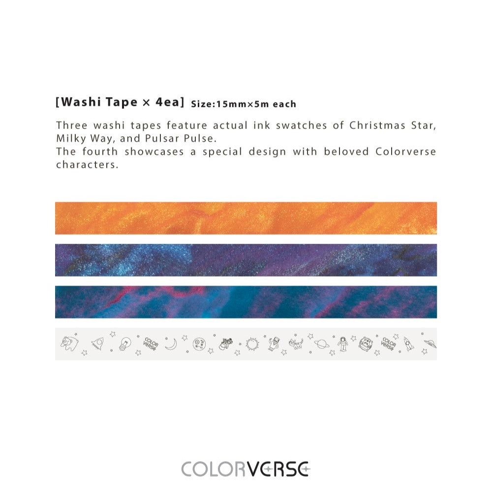 Top 3 Colorvent Calendar 2024 Special Edition Ink & Washi Tape Set