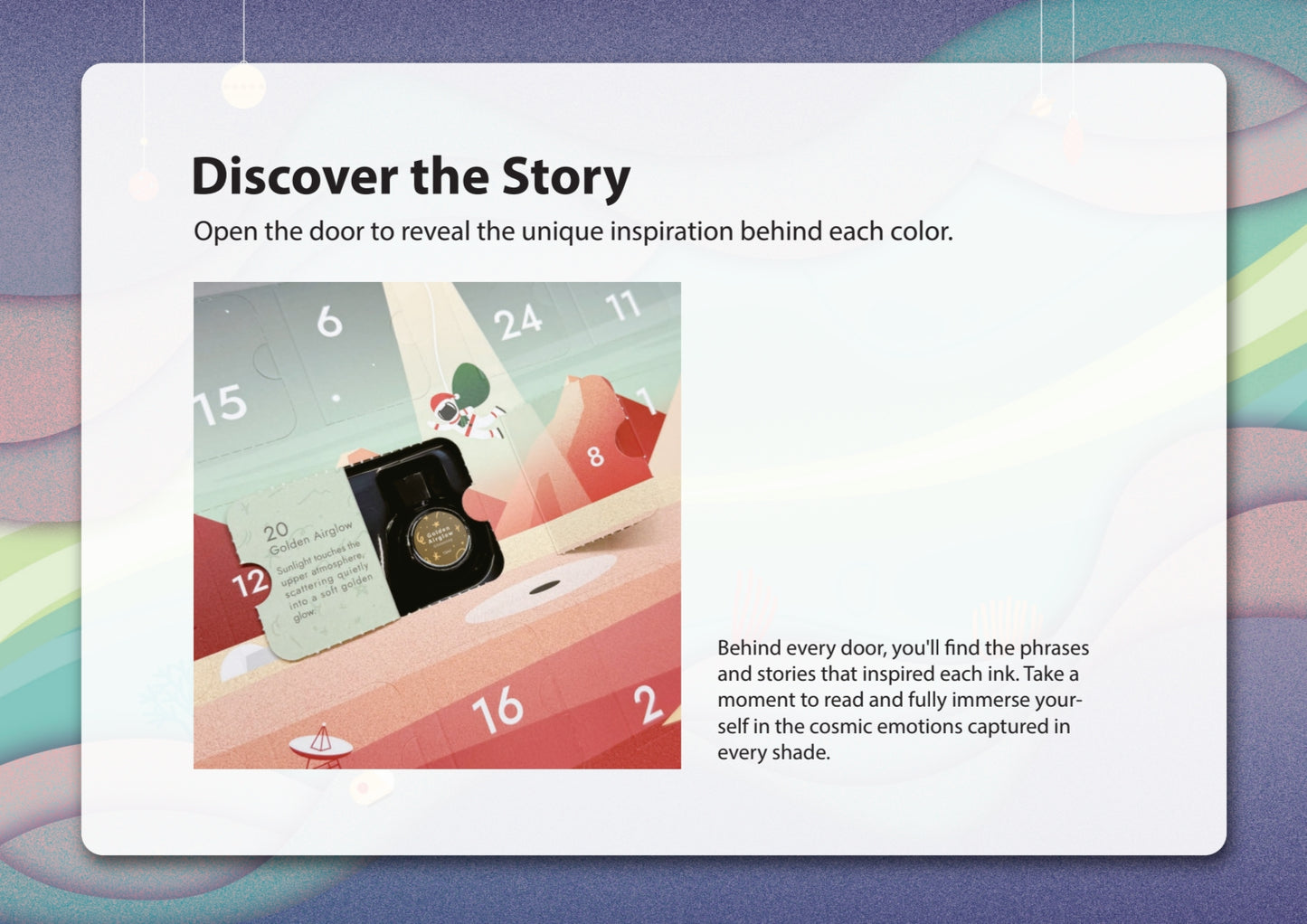 Limited Edition - Colorvent Calendar 2026
