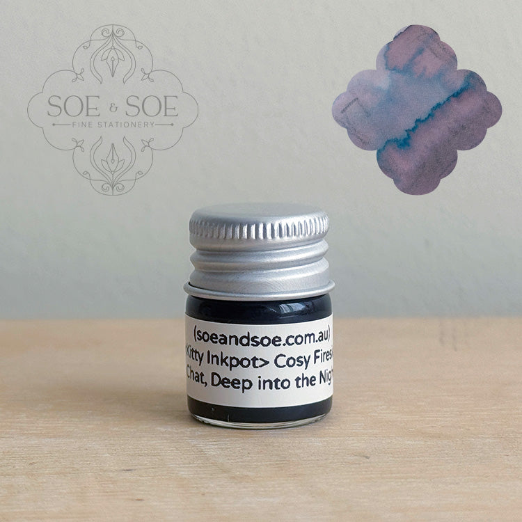 Cosy Fireside Chat, Deep into the Night