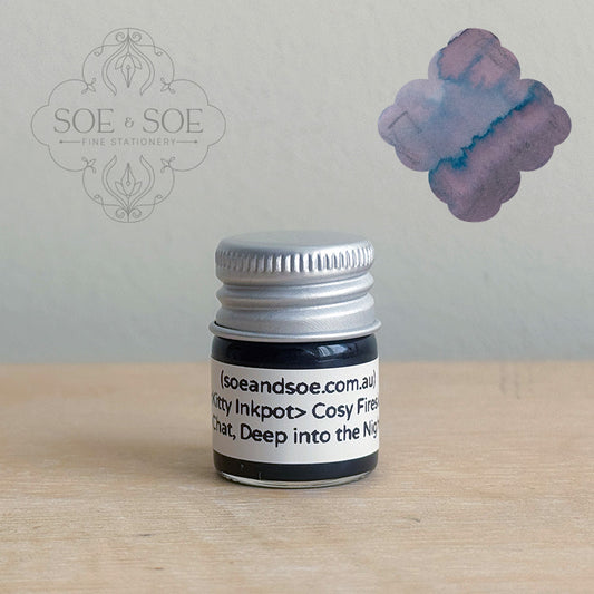 Cosy Fireside Chat, Deep into the Night