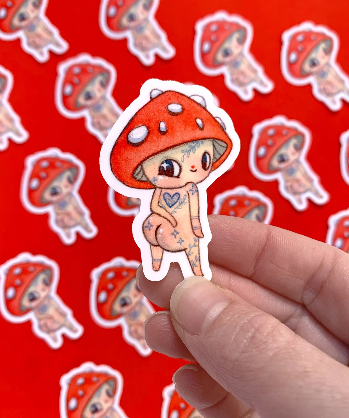 Coy Inked Cap - Vinyl Sticker