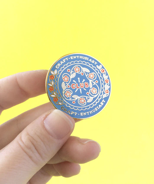 Craft Enthusiast Club - Enamel Pin