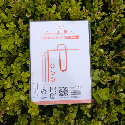 Crena Spark Organisers Refill 1 Page Per Day - A6