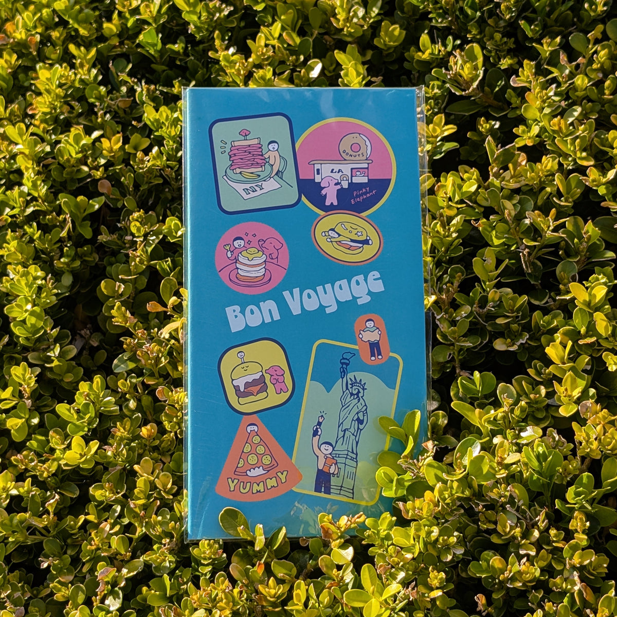 Crena x Littlelu Bon Voyage TN Regular Blue Notebook - Blank