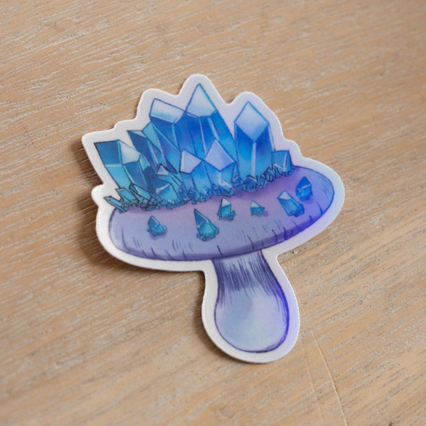 [Exclusive] Crystal Mushroom Sticker