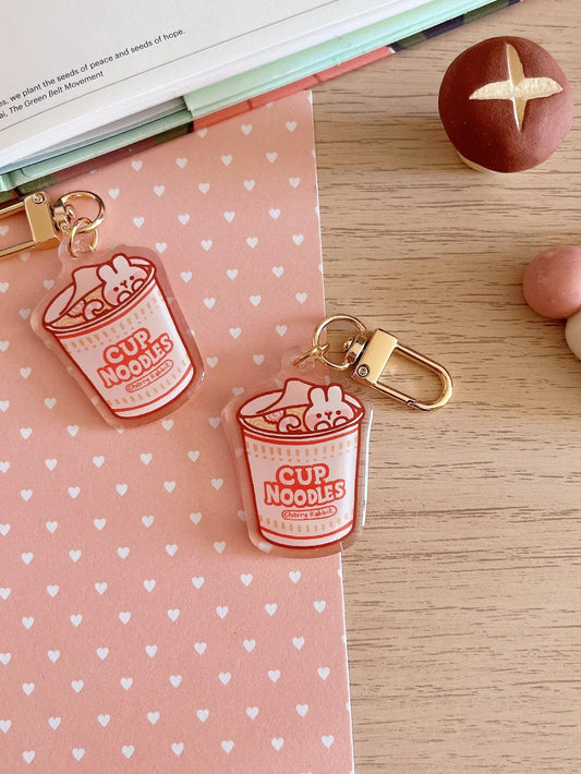 Cup Noodle Keychain