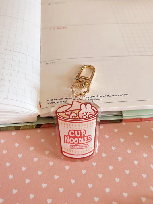 Cup Noodle Keychain