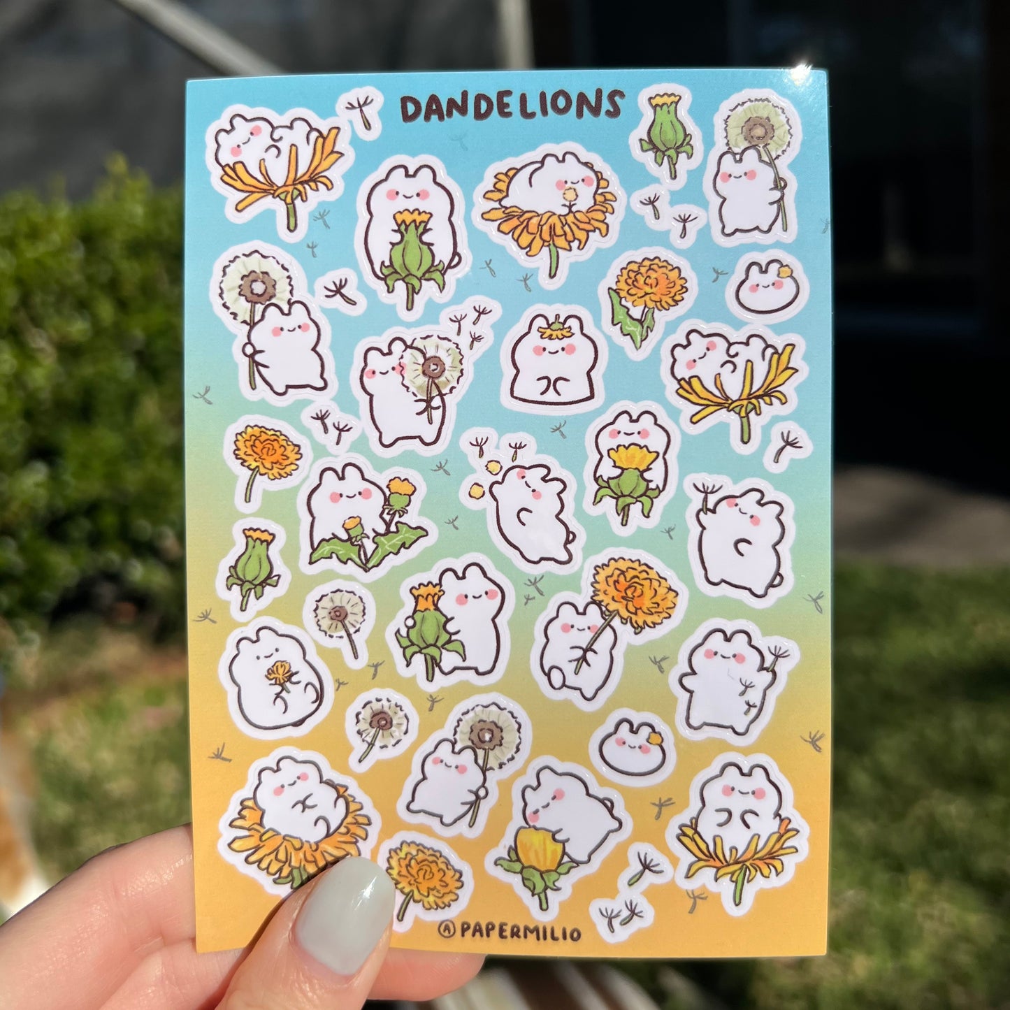 Dandelions Sticker Sheet
