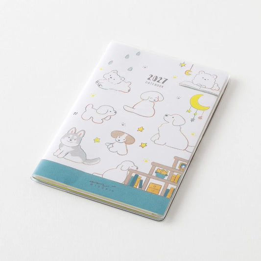 Midori Pocket Diary 2027 Mini - Dog
