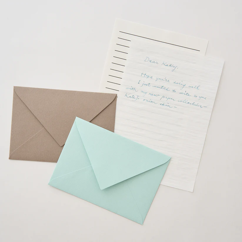 Dressco Onion Skin Letter Set Mofuru