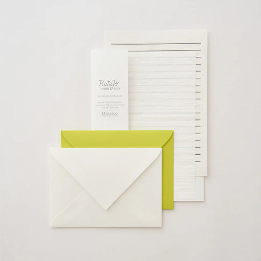 Dressco Onion Skin Letter Set Polka Raid