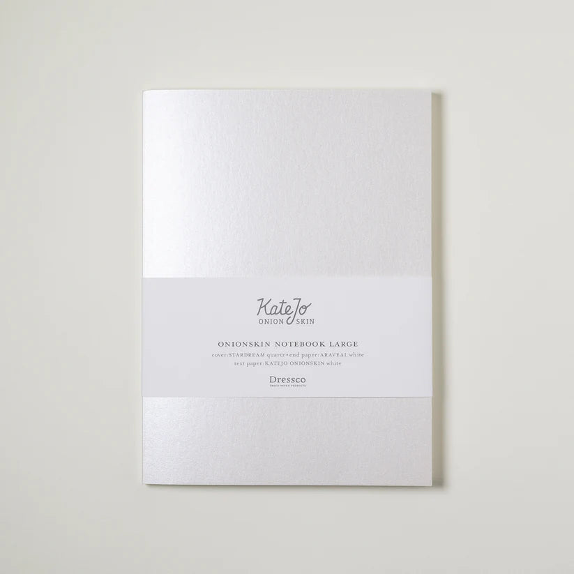 Dressco Onion Skin Notebook - White