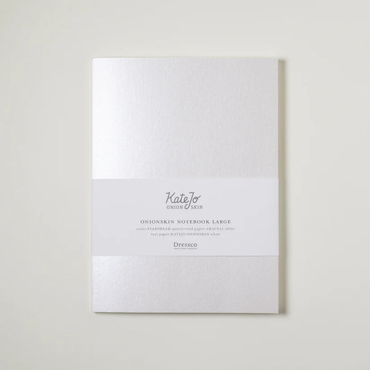 Dressco Onion Skin Notebook - White