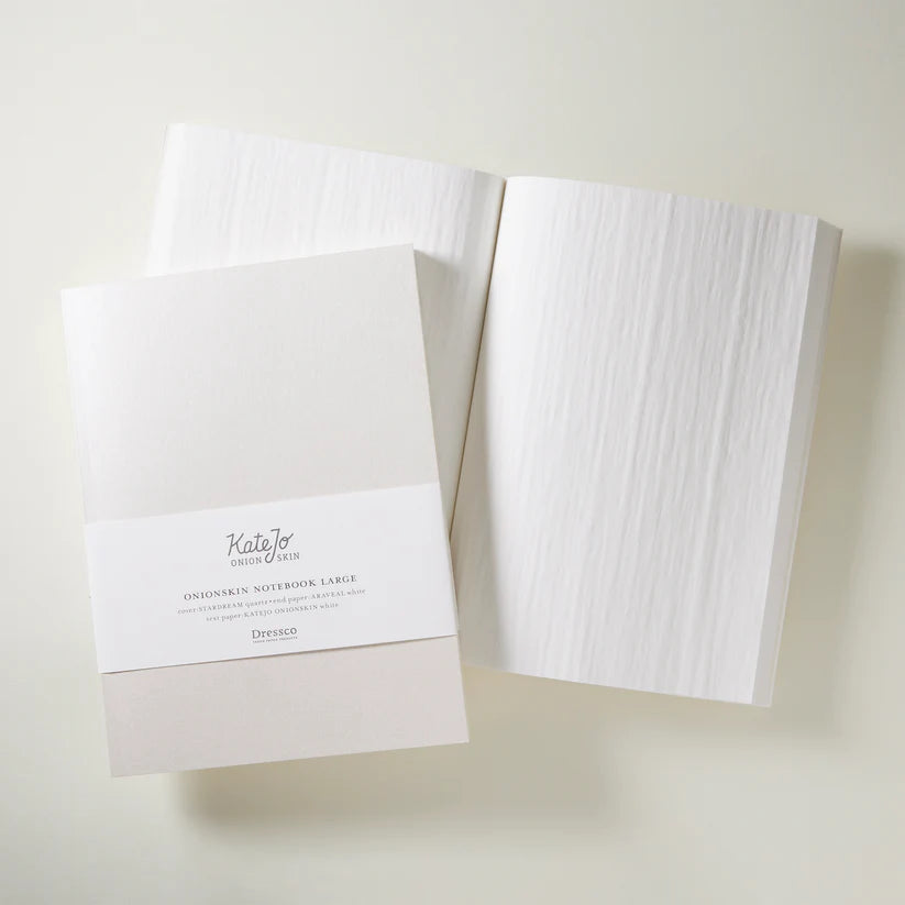 Dressco Onion Skin Notebook - White