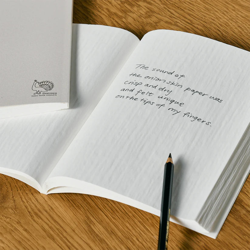 Dressco Onion Skin Notebook - White