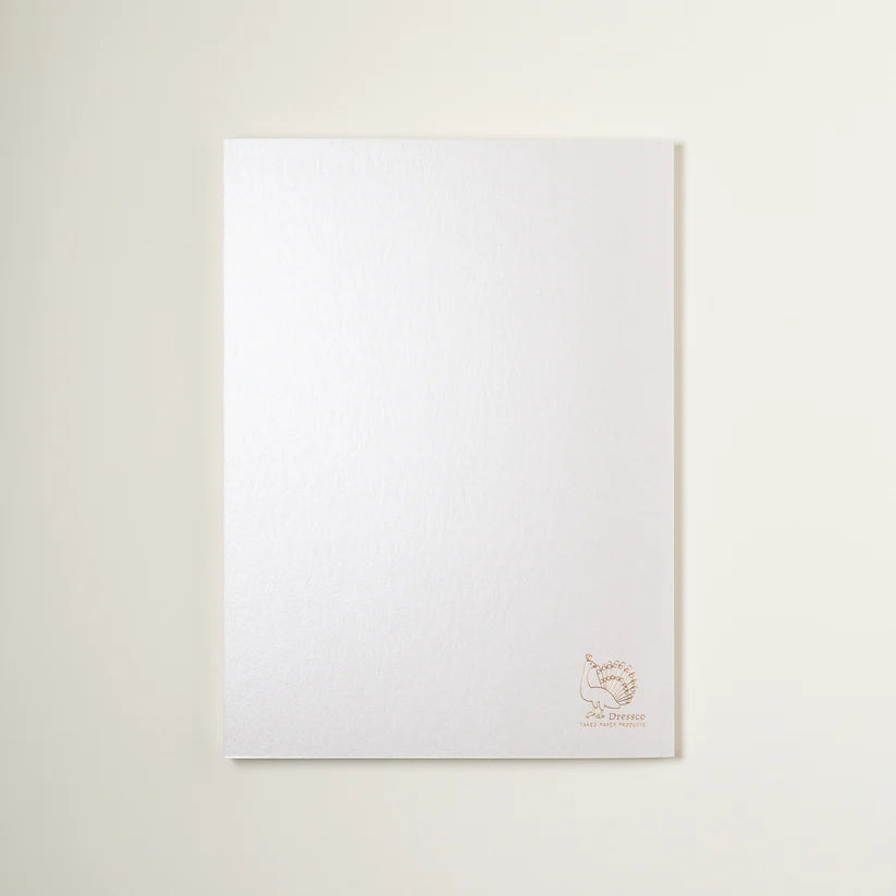 Dressco Onion Skin Notebook - White