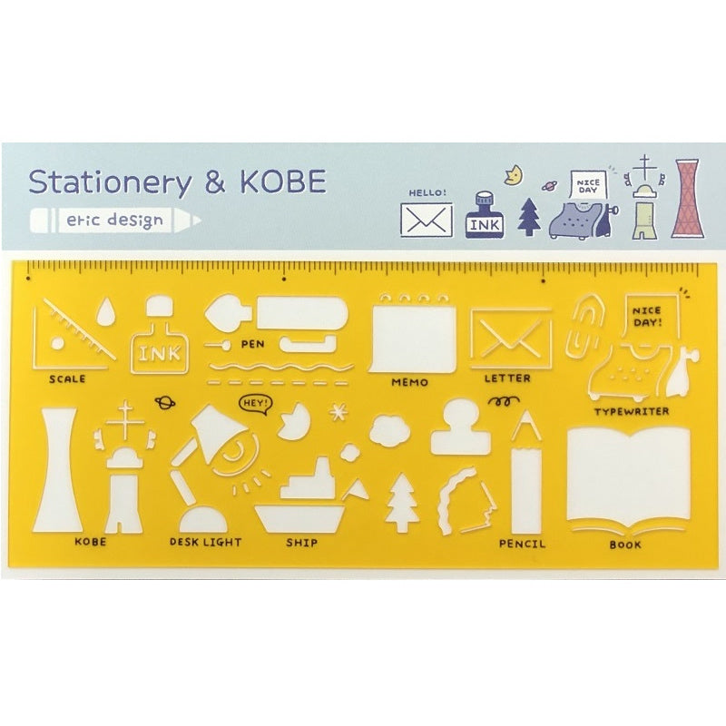 Eric x Nagasawa Stencil - Stationery and KOBE