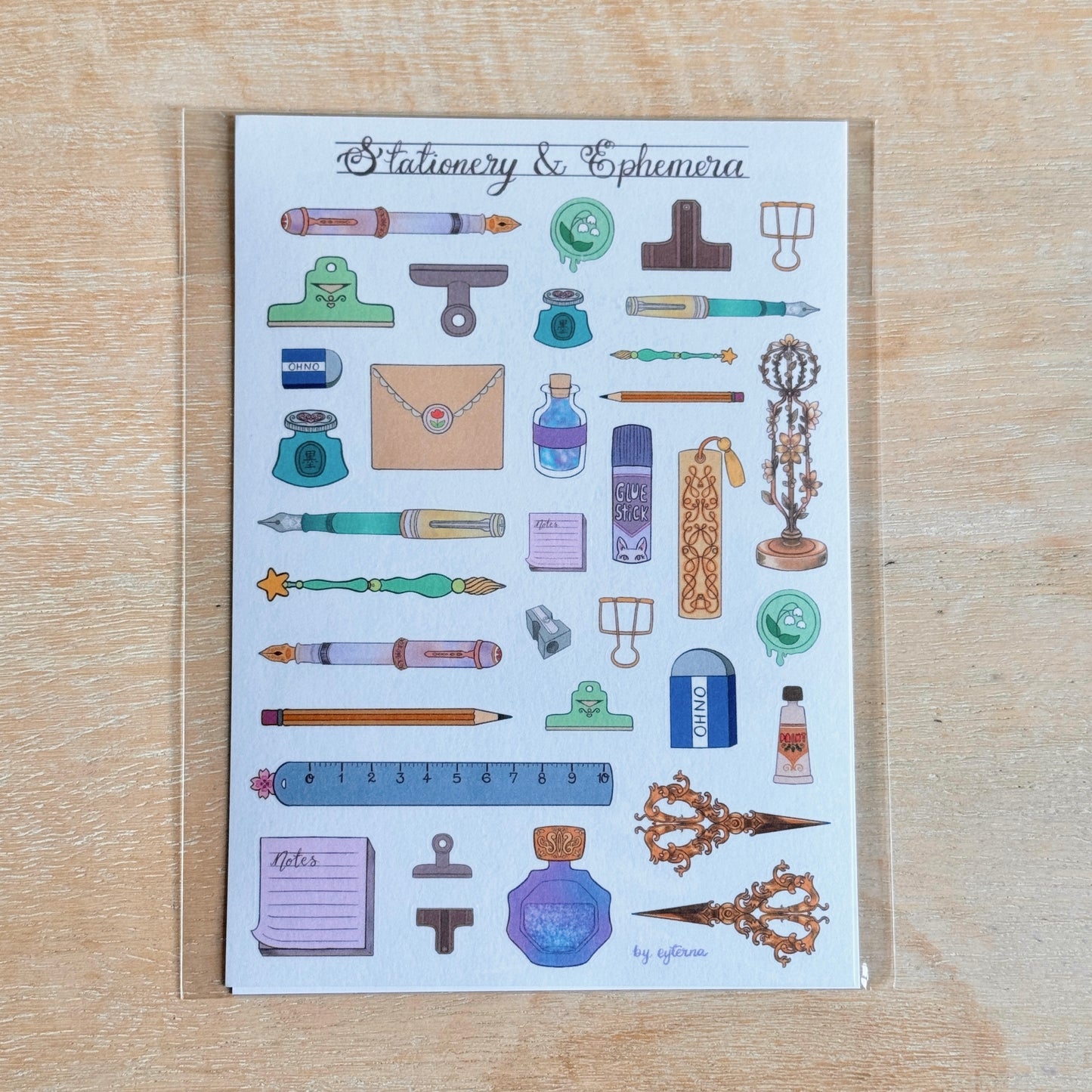 Stationery & Ephemera Washi Sticker Sheet