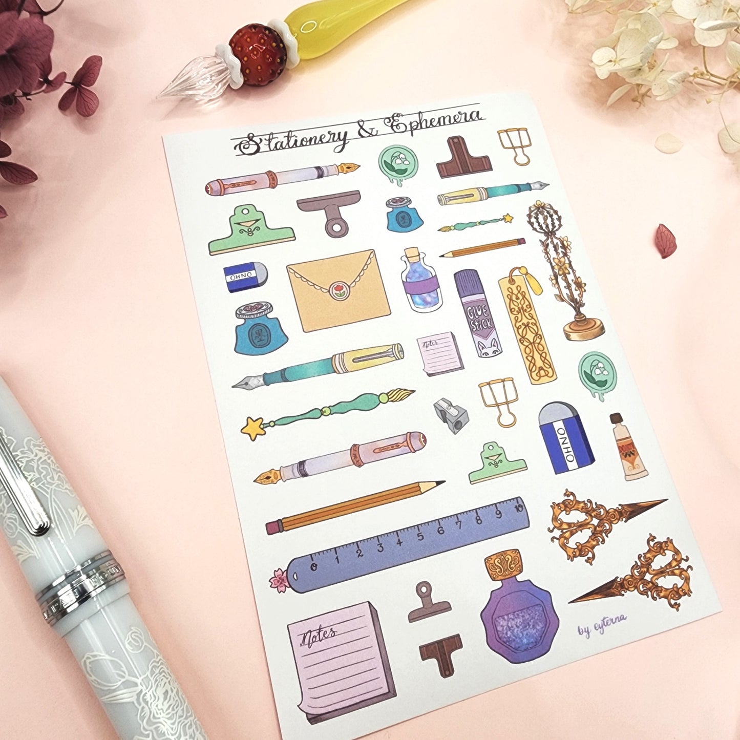 Stationery & Ephemera Washi Sticker Sheet