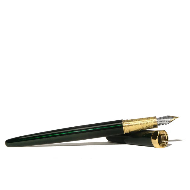 The Bijou Fountain Pen - Emerald Gardens