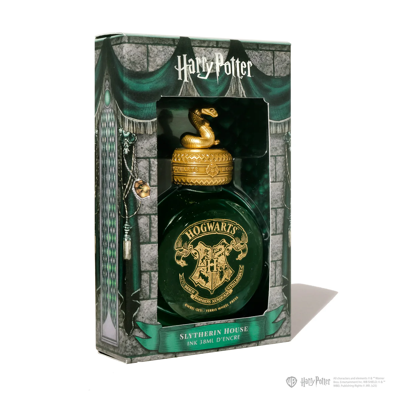 Ferris Wheel Press Harry Potter Slytherin House 38mL Ink Box Front