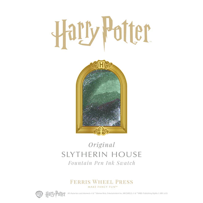 Ferris Wheel Press Harry Potter Slytherin House 38mL Ink Swatch1