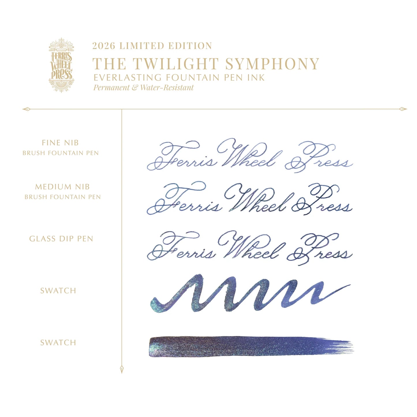 FerriTales | 2026 Limited Edition - Everlasting Fountain Pen Ink | Twilight Symphony
