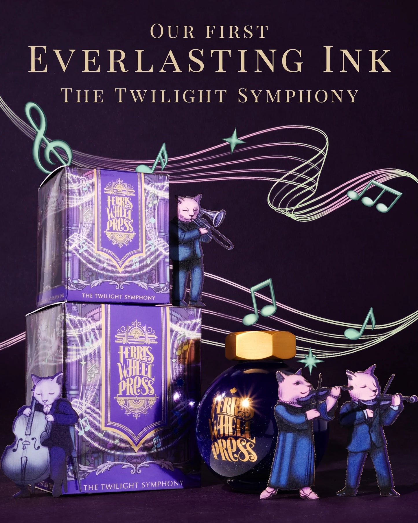 FerriTales | 2026 Limited Edition - Everlasting Fountain Pen Ink | Twilight Symphony