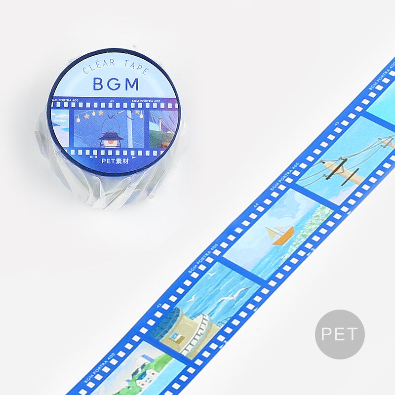 Film Clear Tape - Gundam blue