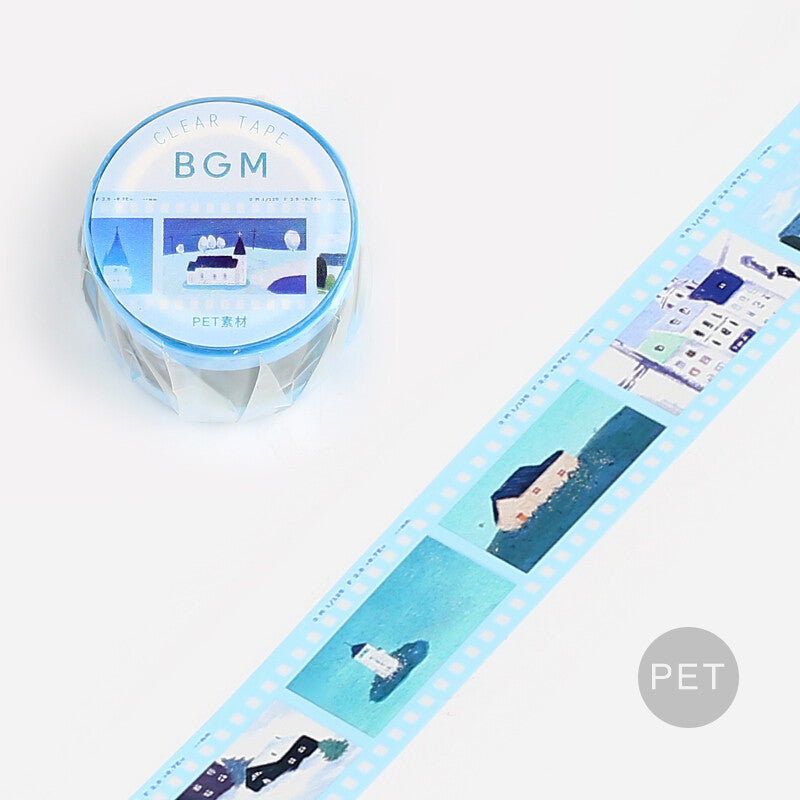 Film Clear Tape - Light Blue