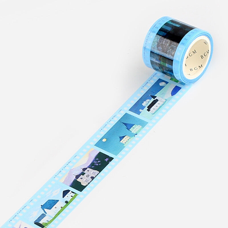 Film Clear Tape - Light Blue