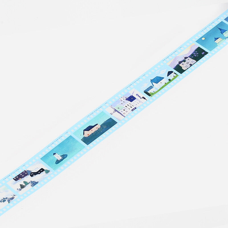 Film Clear Tape - Light Blue
