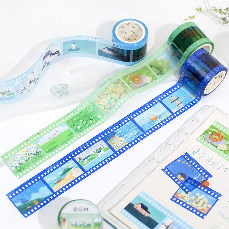 Film Clear Tape - Light Blue