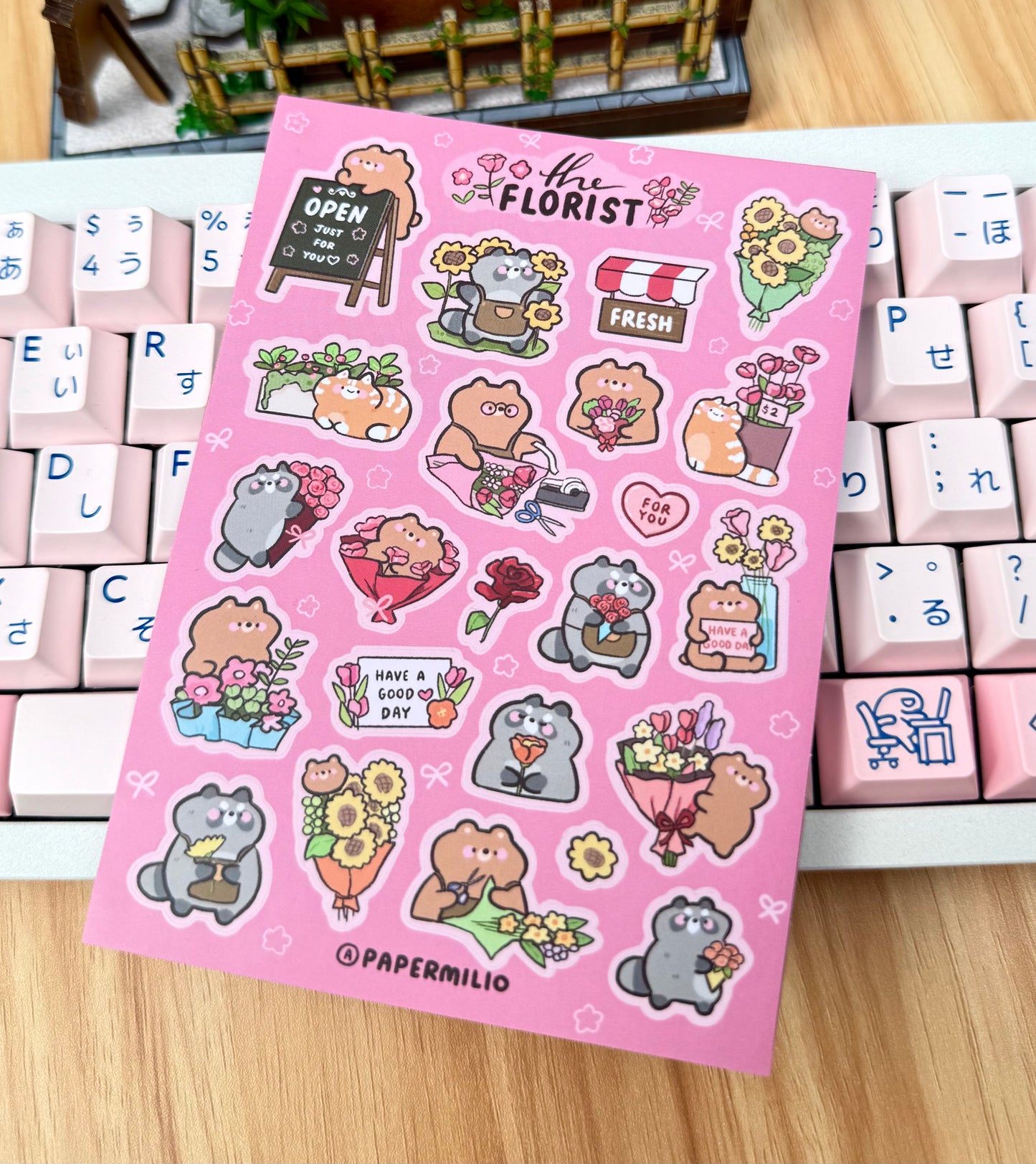 The Florist Sticker Sheet