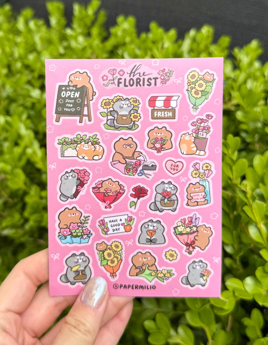 The Florist Sticker Sheet