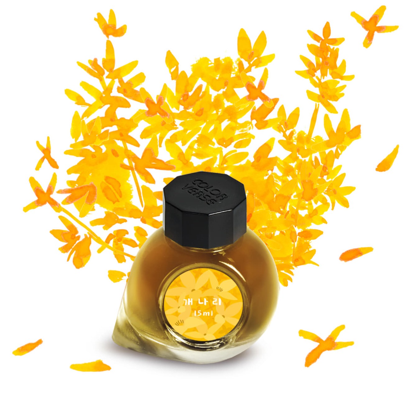 Project Ink No.065 Forsythia